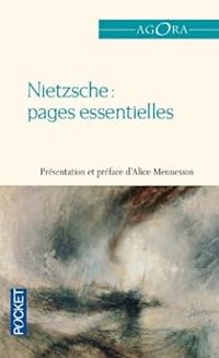 Couverture du livre Pages essentielles - Friedrich Nietzsche