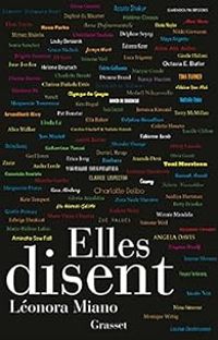 Couverture du livre Elles disent - Leonora Miano