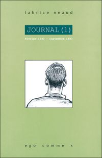 Couverture du livre février 1992 et septembre 1993 - Fabrice Neaud