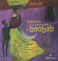 Couverture du livre Comptines et berceuses du baobab  - Chantal Grosleziat