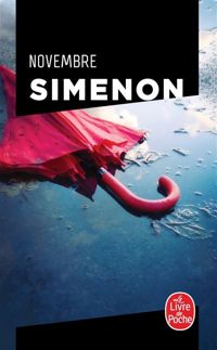 Couverture du livre Novembre - Georges Simenon