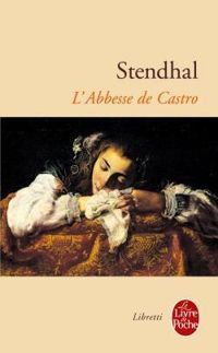 Couverture du livre L'Abbesse de Castro - Stendhal 