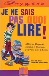 Couverture du livre Oxygène : Je ne sais pas quoi lire... - Marie Aude Murail