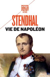 Couverture du livre Vie de Napoléon - Stendhal 