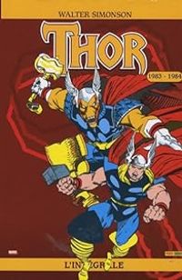 Couverture du livre Thor : L'intégrale 1983 - 1984 - Walter Simonson