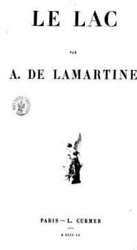 Alphonse De Lamartine - Le lac