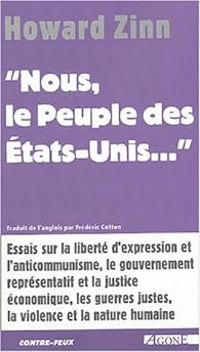 Couverture du livre Nous, le Peuple des Etats-Unis - Howard Zinn