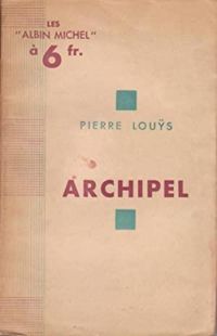 Couverture du livre Archipel - Pierre Lous