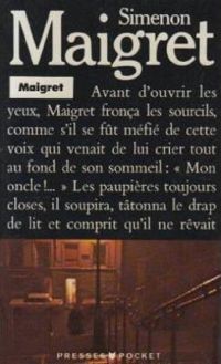 Couverture du livre MAIGRET - Georges Simenon