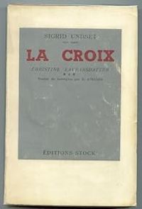 Sigrid Undset - La croix