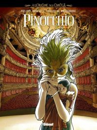 Couverture du livre À l'origine des contes - Pinocchio - Philippe Bonifay - Thibaud De Rochebrune