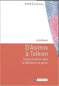 Couverture du livre D'Asimov à Tolkien  - Anne Besson