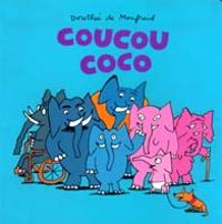 Couverture du livre Coucou Coco - Dorothee De Monfreid