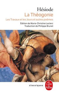 Couverture du livre La Théogonie - Hesiode 