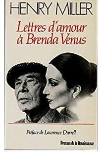 Couverture du livre Lettres d'amour à Brenda Venus - Henry Miller