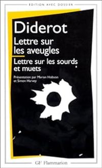 Couverture du livre Lettre sur les aveugles  - Denis Diderot