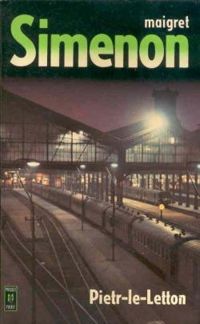 Couverture du livre Pietr-le-Letton - Georges Simenon