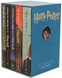 J K Rowling - Harry Potter : Coffret, Tomes 1 à 5