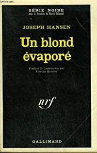 Joseph Hansen - Un blond évaporé