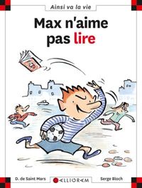 Dominique De Saint Mars - Serge Bloch - Max n'aime pas lire