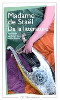 Madame De Stal - De la littérature