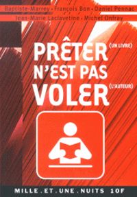 Baptiste Marrey - Prêter - un livre - n'est pas voler - l'auteur