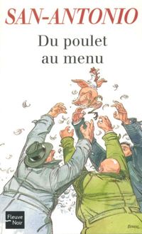 Couverture du livre Du poulet au menu - Frederic Dard